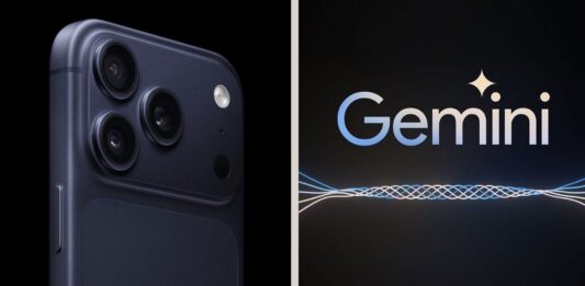 iPhone podpora Gemini