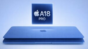 Lacný MacBook s čipom A18 Pro