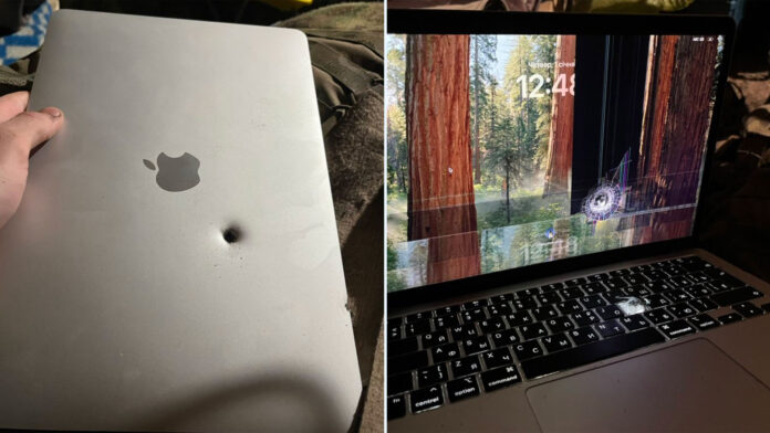 MacBook záchrana života