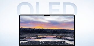 MacBook Pro s OLED displejom