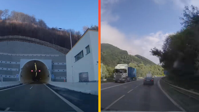 Tunel Višňové vs Strečno