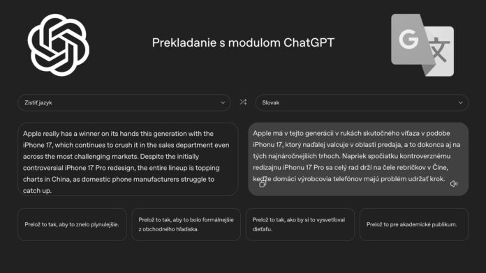 ChatGPT Translate ChatGPT Translate