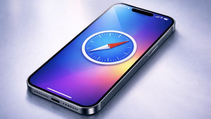 Prehliadač Safari na iPhone