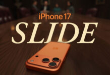 iPhone 17 slide