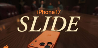 iPhone 17 slide