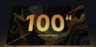 Domáce kino snov je konečne realitou: Xiaomi TV Max 100″ v brutálnom výpredaji Detailný pohľad na 100-palcový televízor Xiaomi TV Max 2025 v obývačke.