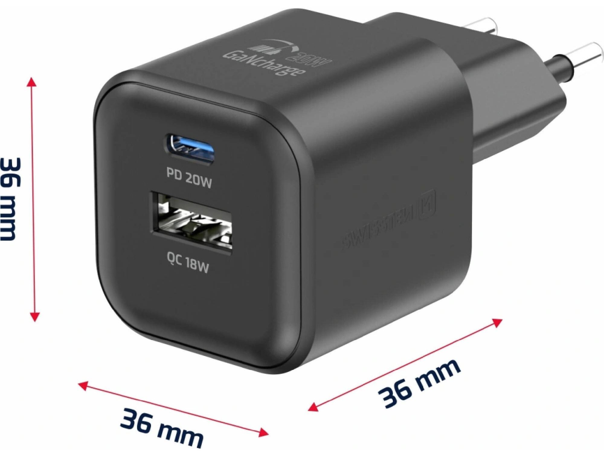 nabíjačka Swissteen GaN