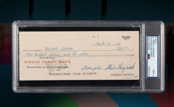 Šek podpísaný Jobsom a Wozniakom sa predal za astronomickú čiasktu. Má 4 800x vyššiu hodnotu! RR Auction šek