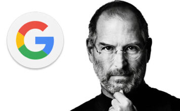 Steve Jobs nebol posadnutý iba Apple: Donútil Google zmeniť logo Apple