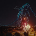 3 000 dronov a nový svetový rekord: Apple TV+ ovládol oblohu nad Hollywoodom drony rekord godzila