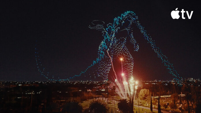 drony rekord godzila