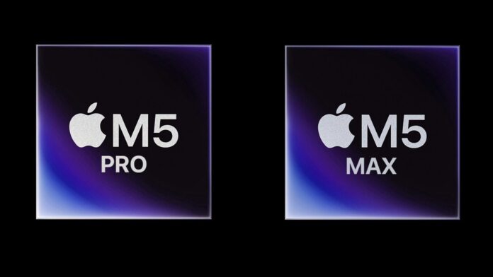 Apple SIlicon M5 Pro a M5 Max