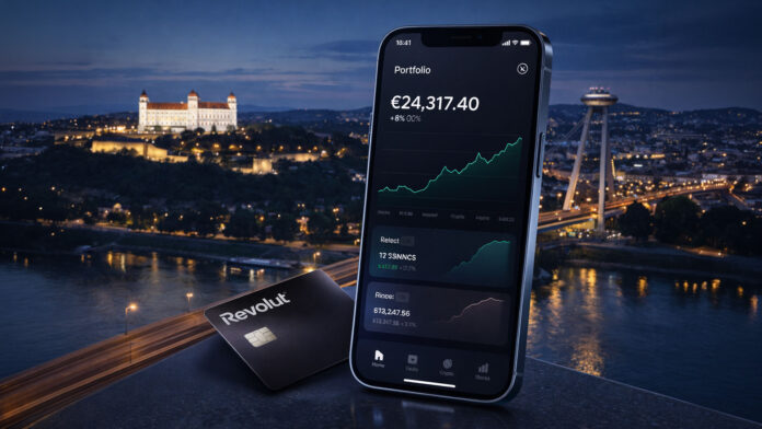 Revolut Bratislava investovanie