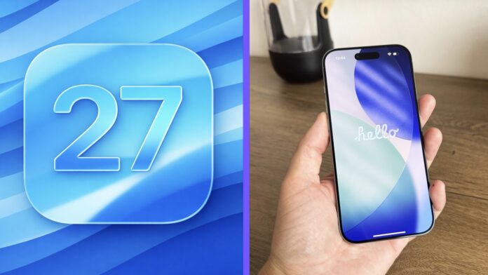 iOS 27 iPhone