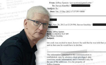 Meno Tima Cooka v e-mailoch Jeffreyho Epsteina: Čo má s nimi šéf Apple? Tim Cook Jeffry Epstein