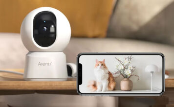 Špičková domáca kamera je v zľave extrémne lacná. Má 2,5K rozlíšenie, nočné videnie aj možnosť rotácie Arenti kamera