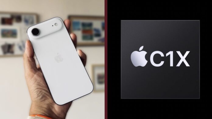 iPhone Air modem C1X iPhone Air modem C1X