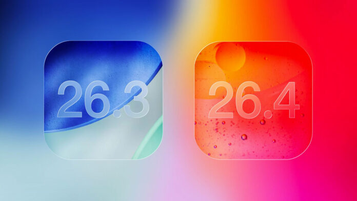 iOS 26.3 a iOS 26.4