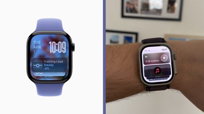 Apple Watch Živé Aktivity vo watchOS 26