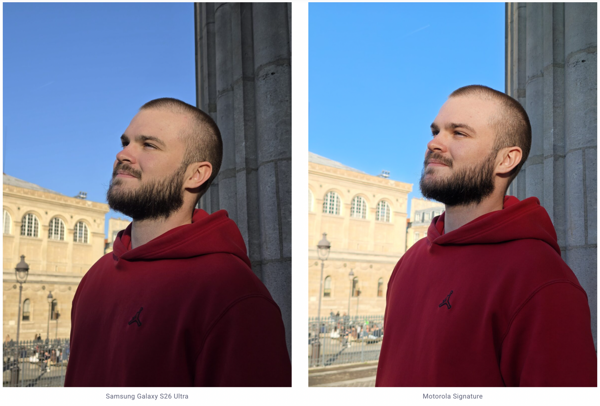 Samsung Galaxy S26 Ultra vs motorola signature