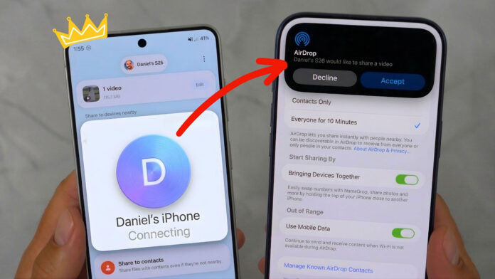 AirDrop Samsung AirDrop