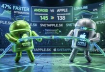 Odvážne vyjadrenie: Google tvrdí, že Android je už pri prehliadaní webu rýchlejší ako iPhone Android iPhone rýchlosť prehliadania webov