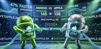 Odvážne vyjadrenie: Google tvrdí, že Android je už pri prehliadaní webu rýchlejší ako iPhone Android iPhone rýchlosť prehliadania webov