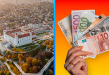 Bratislavský hrad peniaze