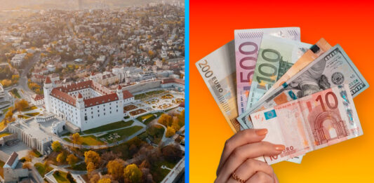 Bratislavský hrad peniaze