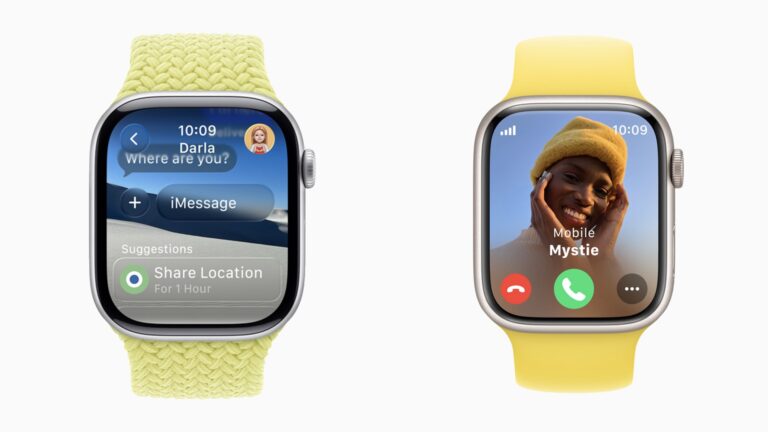 FaceTime a iMessage na Apple Watch