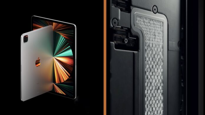 iPad Pro chladenie vapor chamber