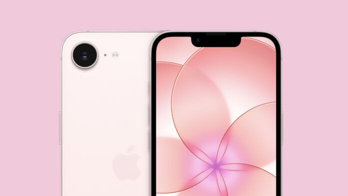 iPhone 17e soft pink