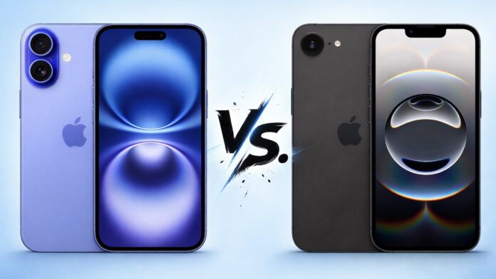 iPhone 17e a iPhone 16 porovnanie