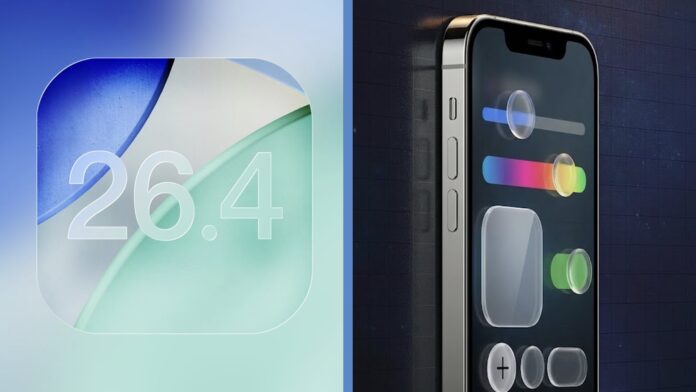 iOS 26.4 Liquid Glass