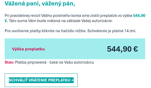 Podvod VŠZP