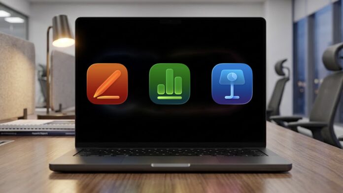 Pages, Numbers a Keynote pre Mac