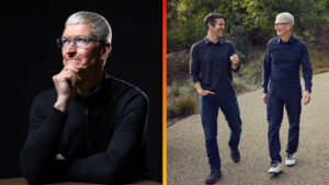 Tim Cook a John Ternus