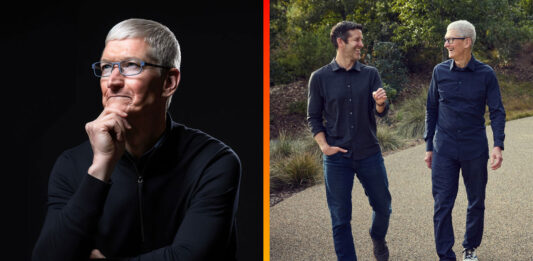 Tim Cook a John Ternus