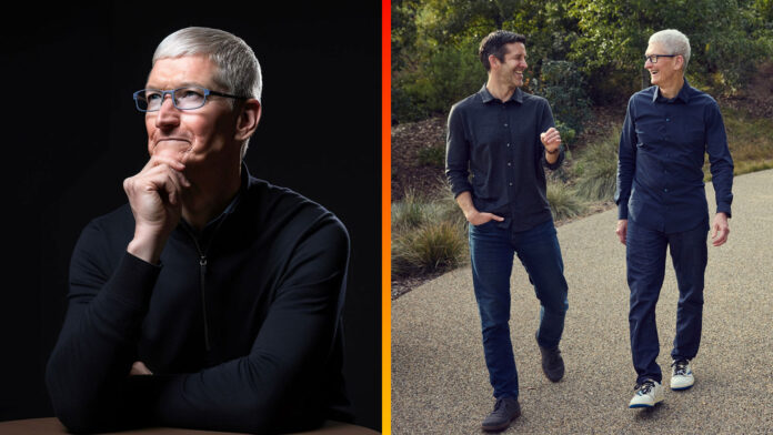 Tim Cook a John Ternus