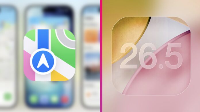 iOS 26.5 Apple Mapy