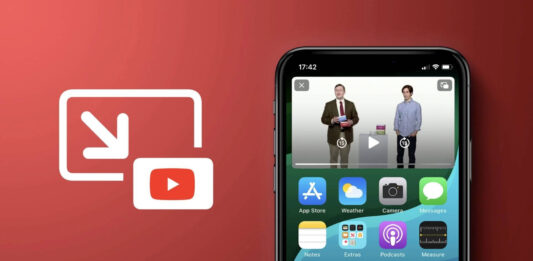 Picture in picture YouTube