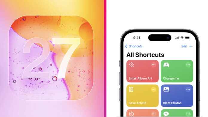 iOS 27 Skratky iOS 27 Skratky