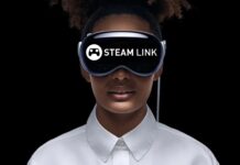 Apple Vision Pro sa zmení na hernú konzolu budúcnosti. Na visionOS prichádza Steam Link Apple Vision Pro Steam Link