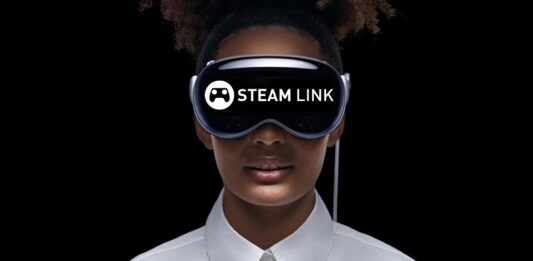 Apple Vision Pro Steam Link