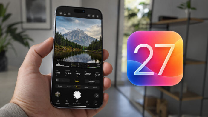 kamera iOS 27 kamera iOS 27