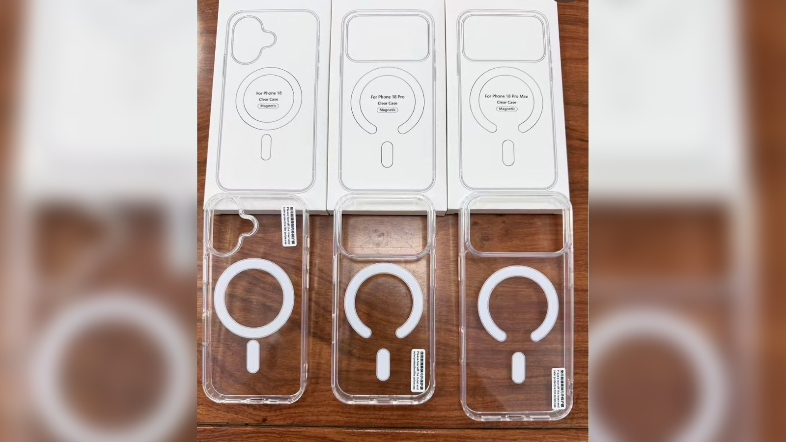 iPhone 18 Pro magsafe clear case