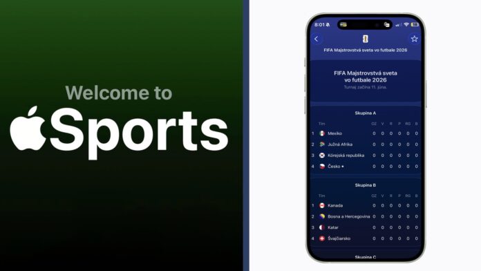Apple Sports MS vo futbale Apple Sports MS vo futbale