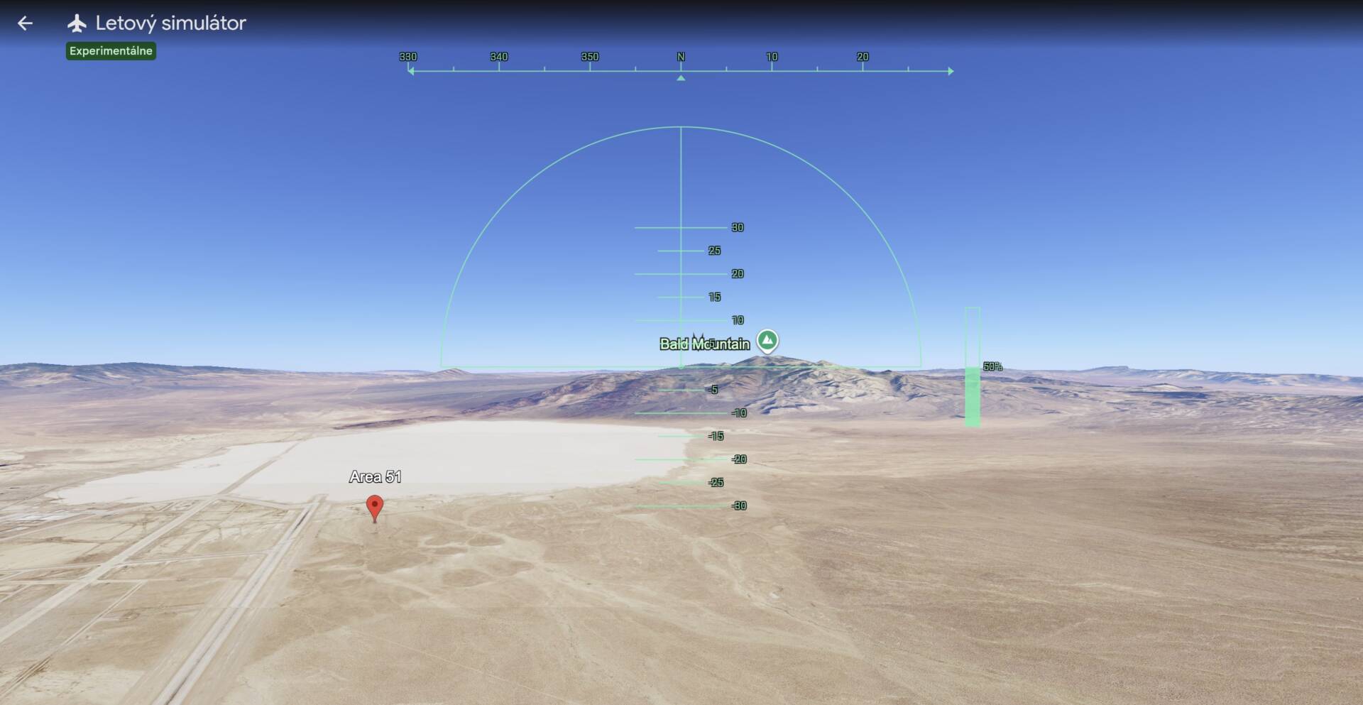 Google Earth Flight Simulator