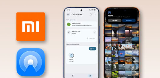 Xiaomi AirDrop