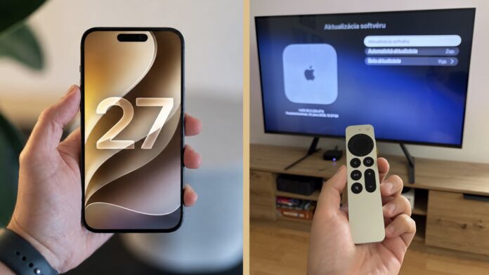iOS 27 Apple TV aktualizácia